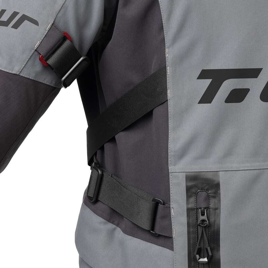 T-UR T8139M SUPERCELL HYDROSCUD Veste de moto laminée noir anthracite