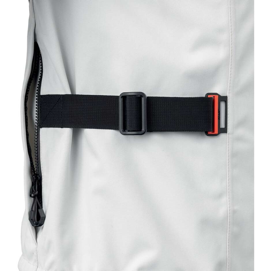 T-UR T8143M OVERCAST HYDROSCUD Laminated Motorcycle Jacket Ice Black