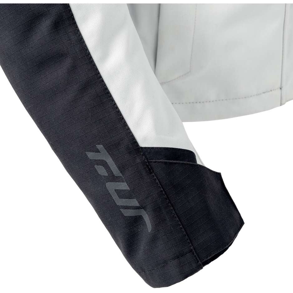 T-UR T8143M OVERCAST HYDROSCUD Laminated Motorcycle Jacket Ice Black