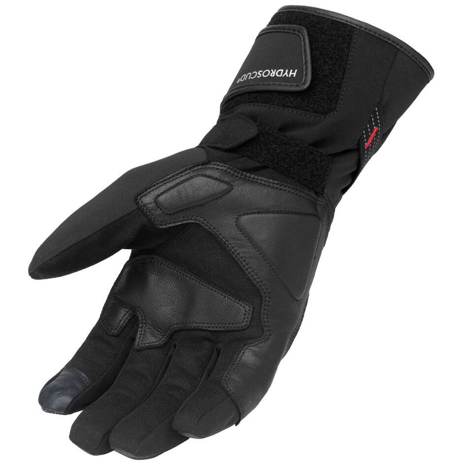 T-UR T912HM G-WARM HYDROSCUD Heated Motorcycle Gloves Black