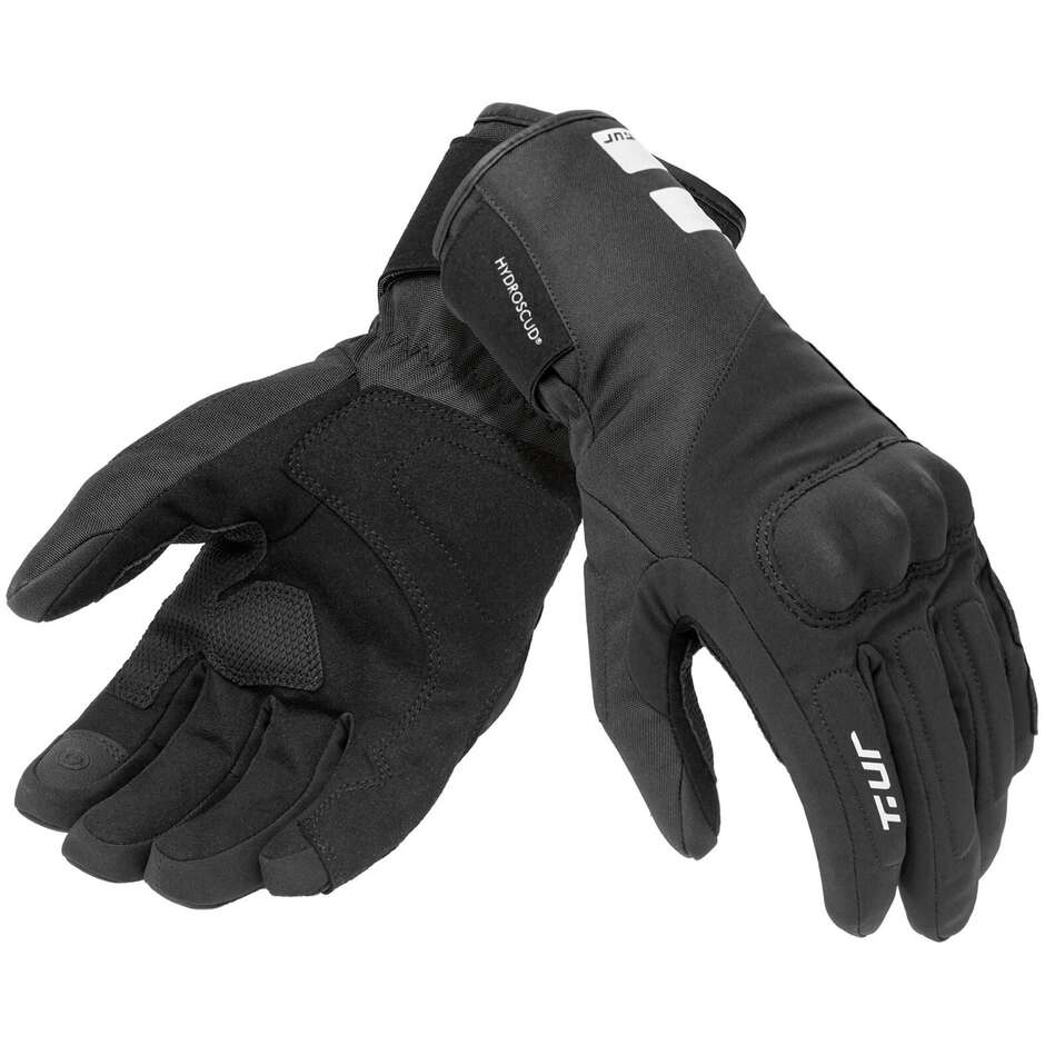 T-UR T915HW G-ONE LADY HYDROSCUD Women's Motorcycle Gloves Black