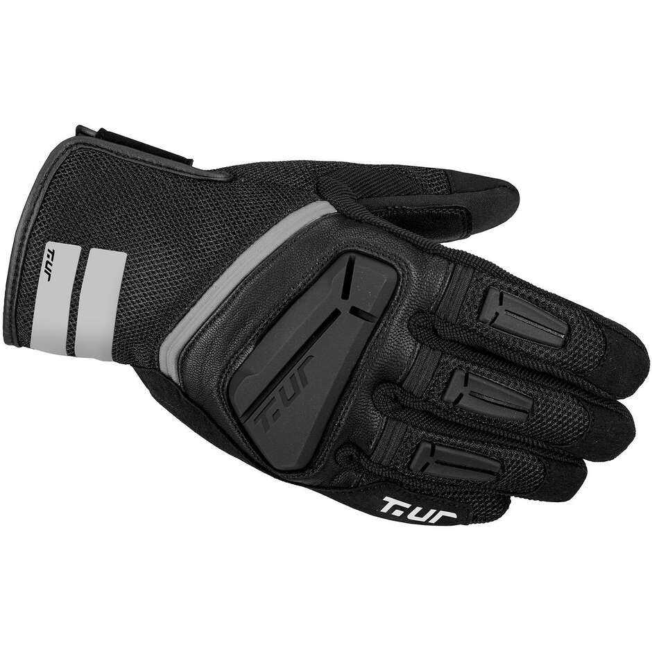 T-UR T922HU G FIVE HYDROSCUD Black Motorcycle Gloves