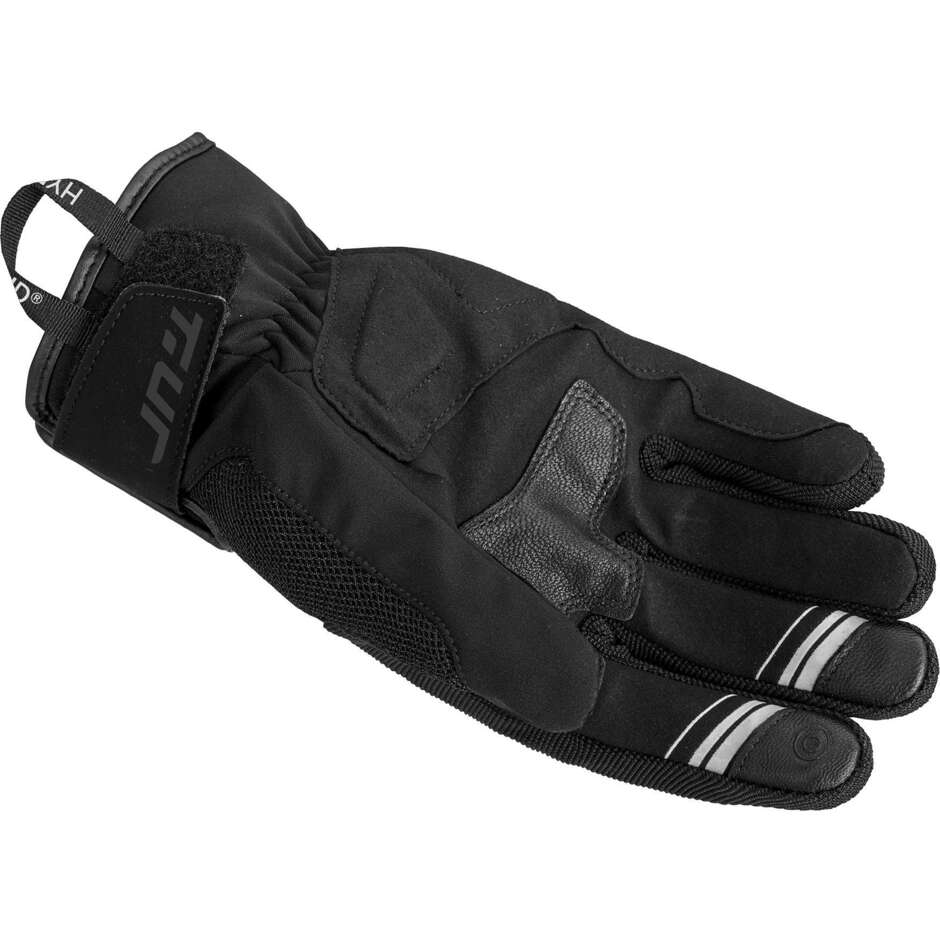 T-UR T922HU G FIVE HYDROSCUD Black Motorcycle Gloves