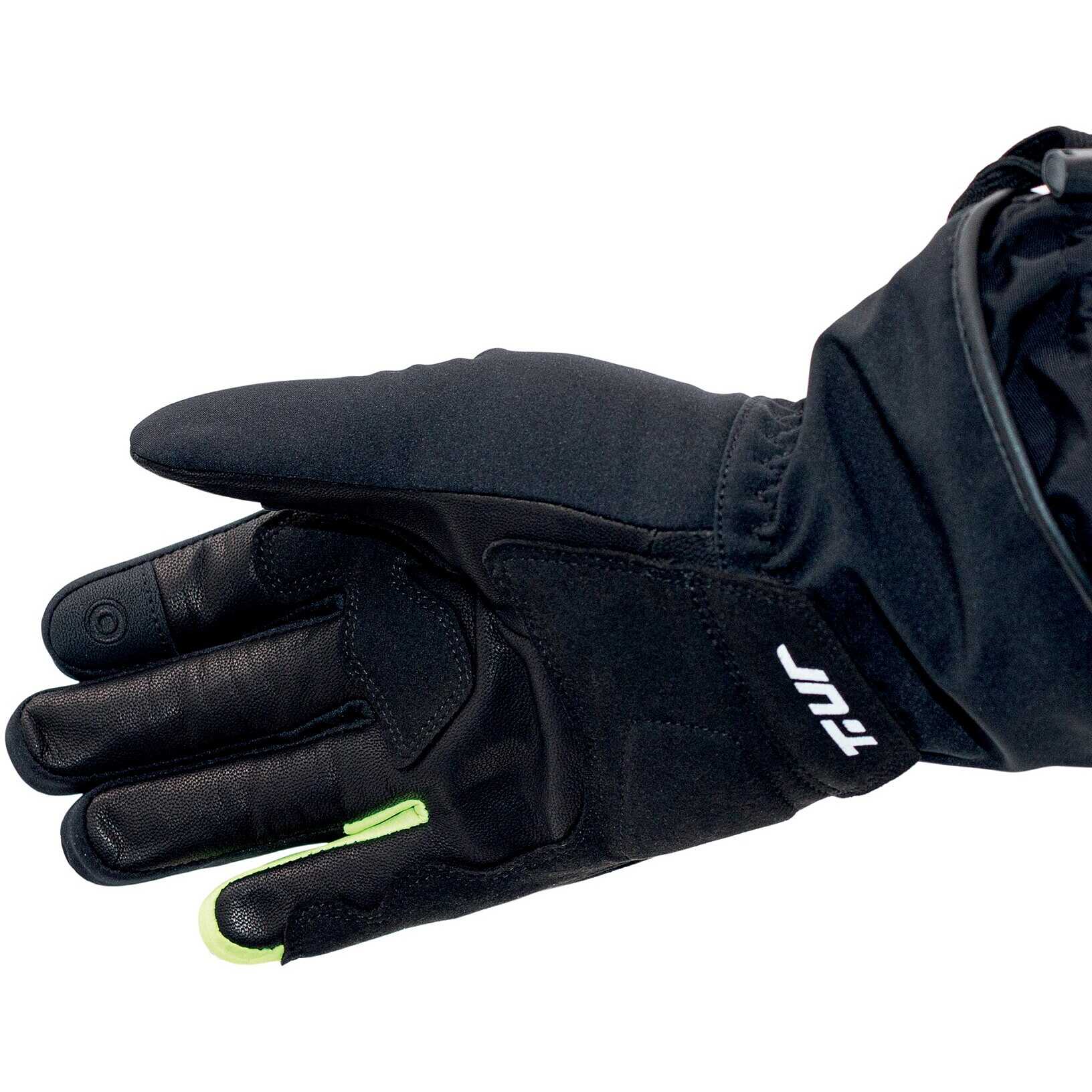 Guanti T.UR G-ONE PRO HYDROSCUD® - Nero/Giallo, Taglia XL, Impermeabili E Traspiranti
