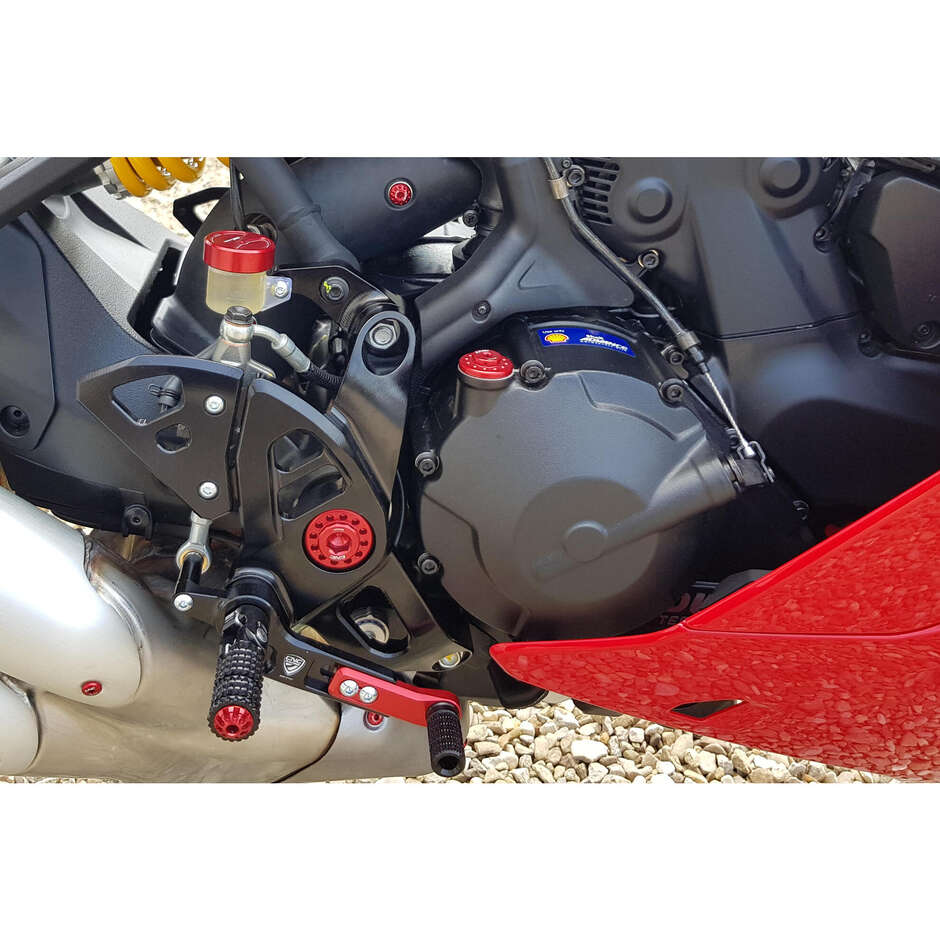 TA201 Bouchon de remplissage d'huile GEAR M20x2,5 CNC Racing Gold