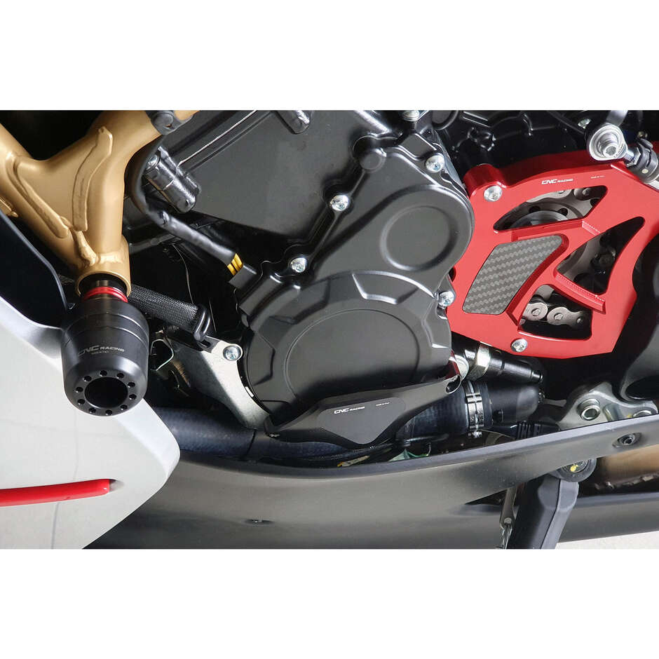 Tamponi protezione telaio TC323 MV Agusta Superveloce CNC Racing Rosso