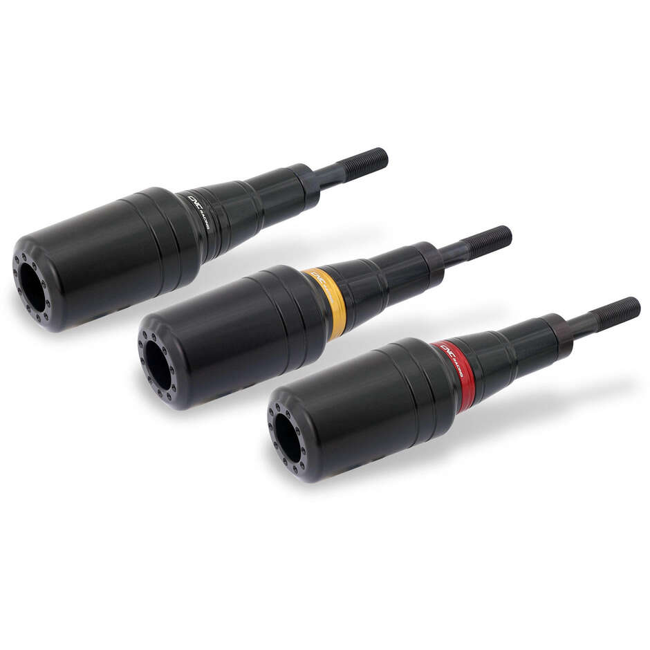 Tamponi protezione telaio TC325 Ducati Monster 937 CNC Racing Rosso