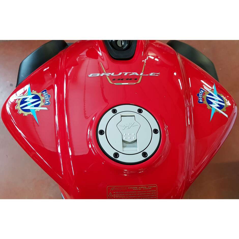 Tankdeckel-Schraubensatz MV Agusta CNC Racing KV438 Schwarz