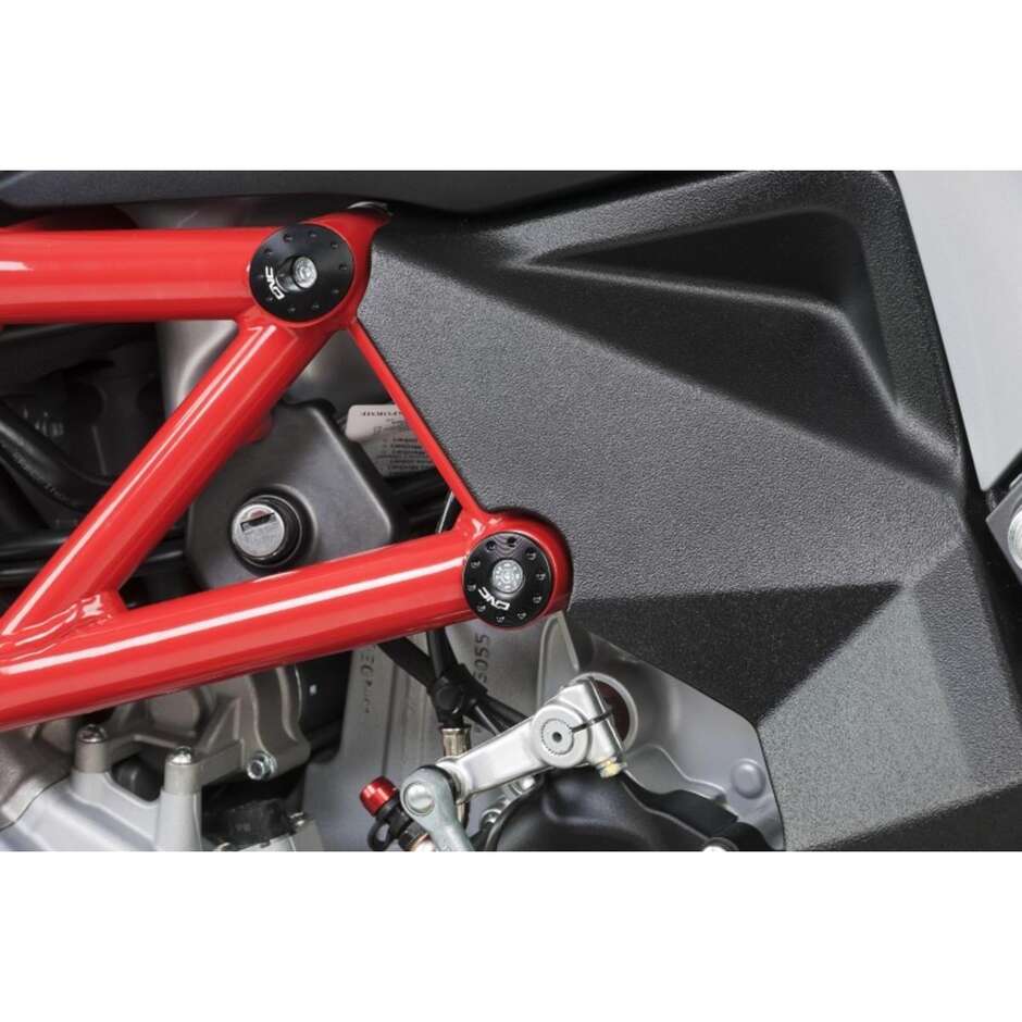 Tappi telaio MV Agusta Turismo Veloce CNC Racing TT333 Rosso