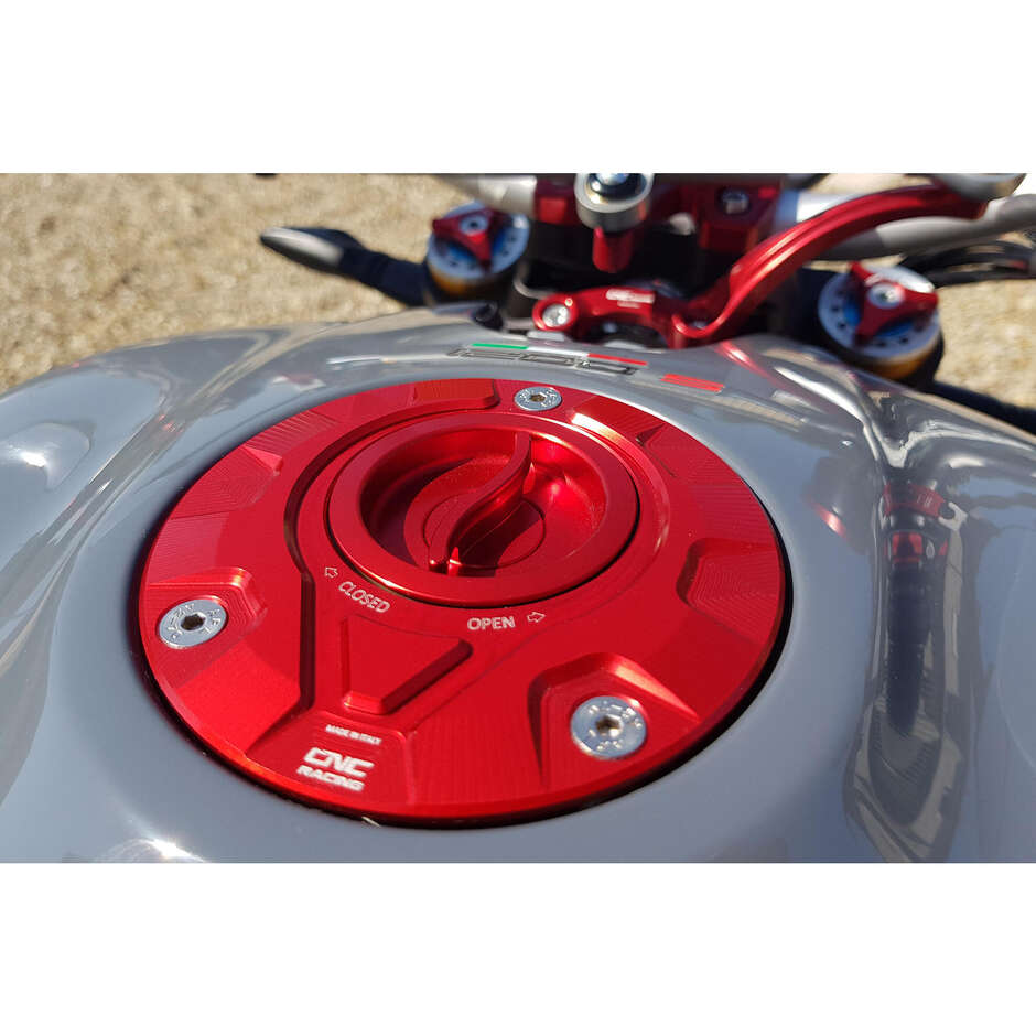 Tappo serbatoio carburante TSB13 - flangia GEAR CNC Racing Oro