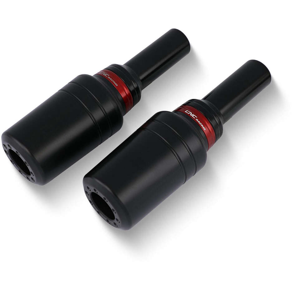 TC320 Ducati DesertX CNC Racing Frame Sliders Red