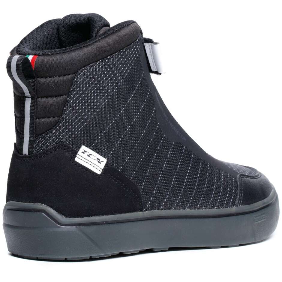 TCX IKASU 2 WP Motorcycle Shoes Black White