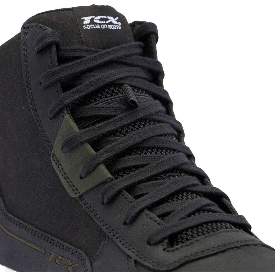 Tcx MOOD 2 GORE-TEX Casual Motorcycle Shoes Black White Green