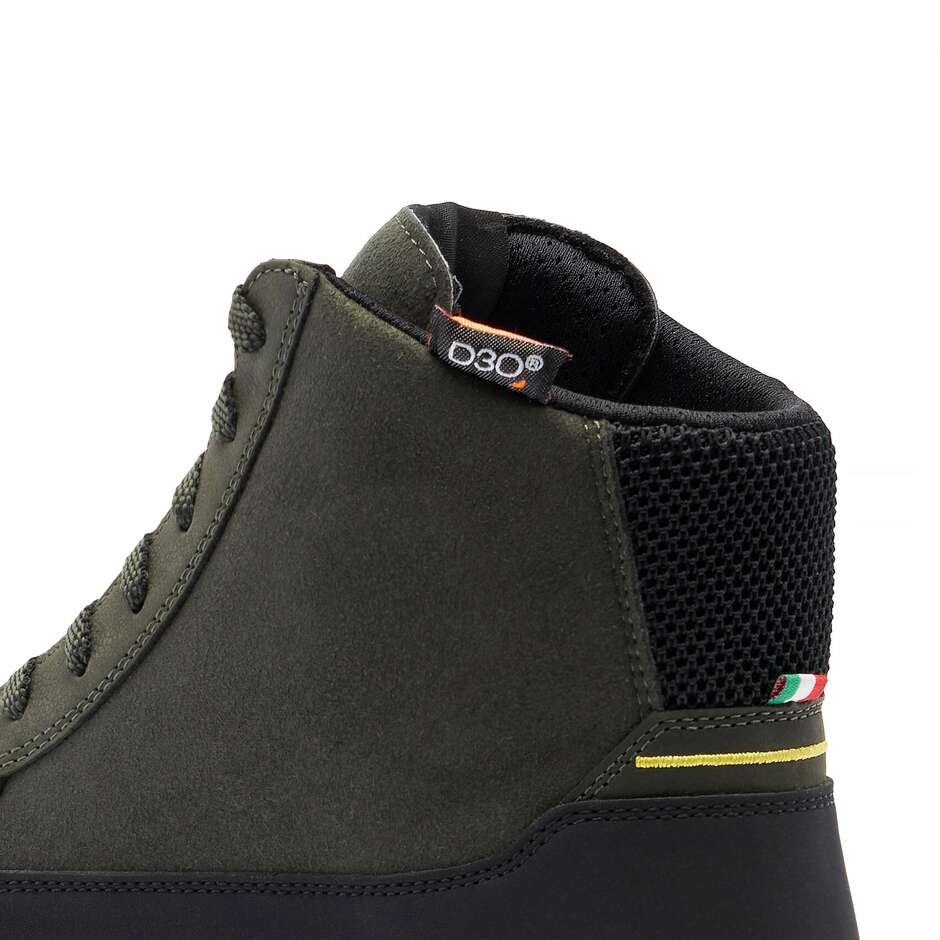 Tcx MOOD 2 GORE-TEX Casual Motorcycle Shoes Green Black Yellow