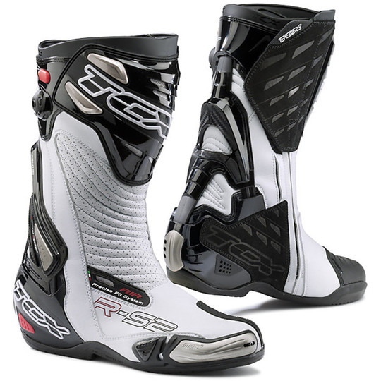 Tcx Motorcycle Boots racing Racing R-S2 Evo White Black
