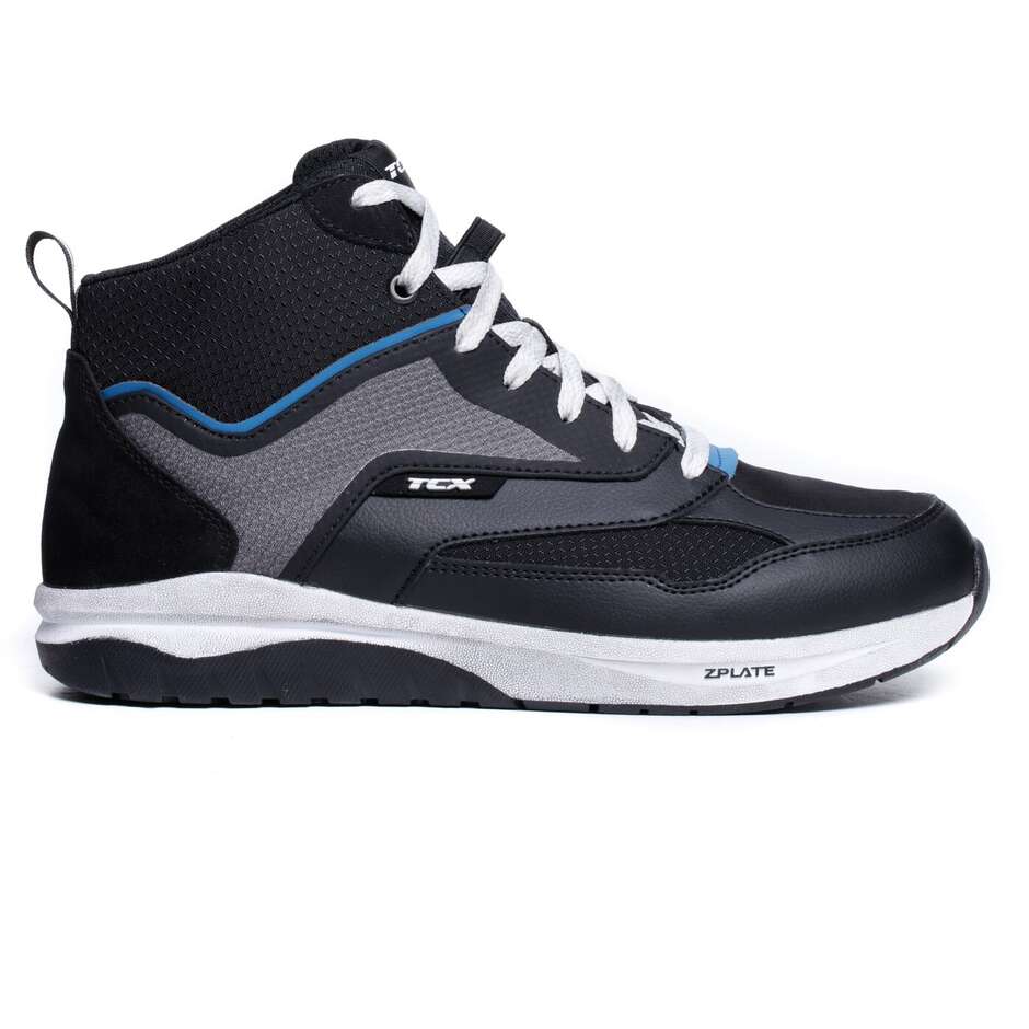 TCX NALBAK WP Motorcycle Shoes Black Denim