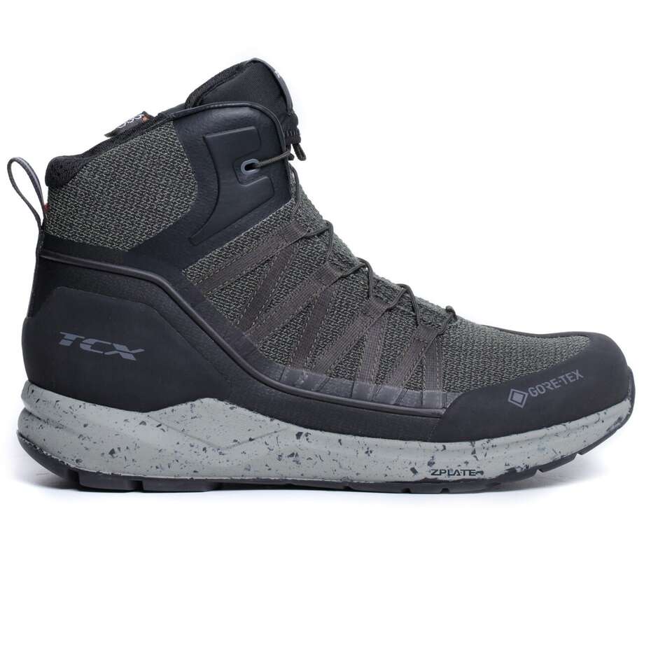 TCX SPEEDTREK GORE-TEX Motorradschuhe Grün Grau