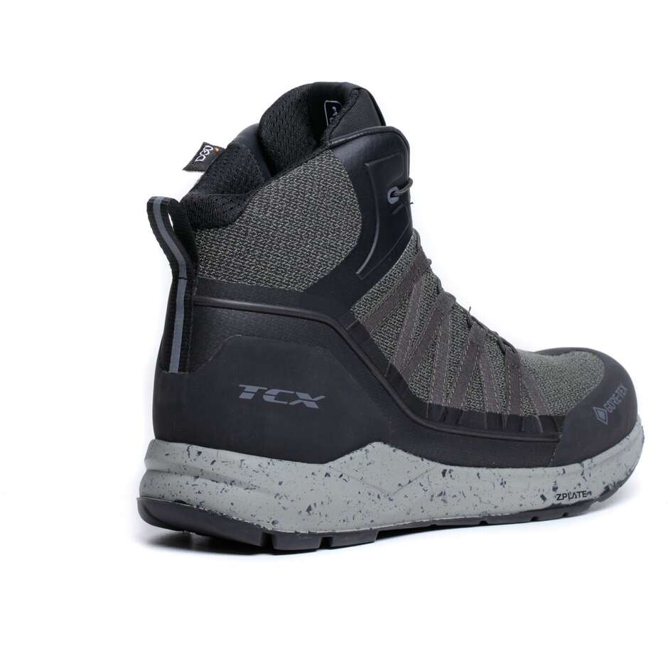 TCX SPEEDTREK GORE-TEX Motorradschuhe Grün Grau