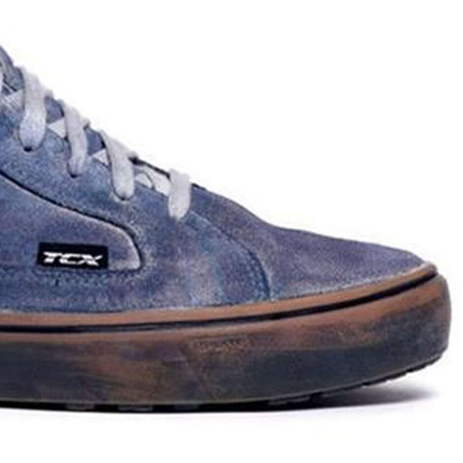 Tcx STREET 3 FADED WP Motorcycle Shoes Blue