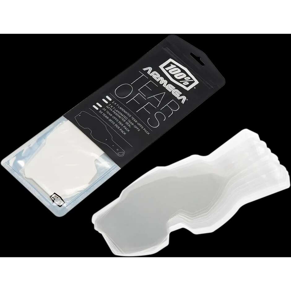 Tear-Off Per Maschere 100% ARMEGA (20pcs)