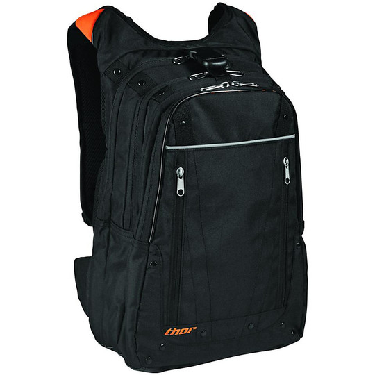 Technical backpack Moto thor Reservoir Pack Black Orange