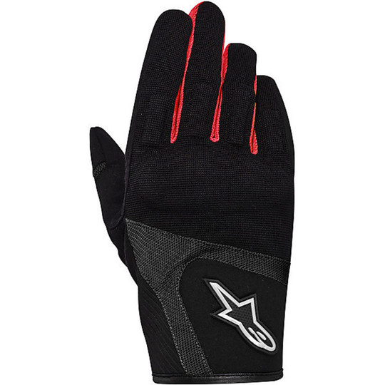 Technical Esprit Summer Motorcycle Gloves Alpinestars Black-Red