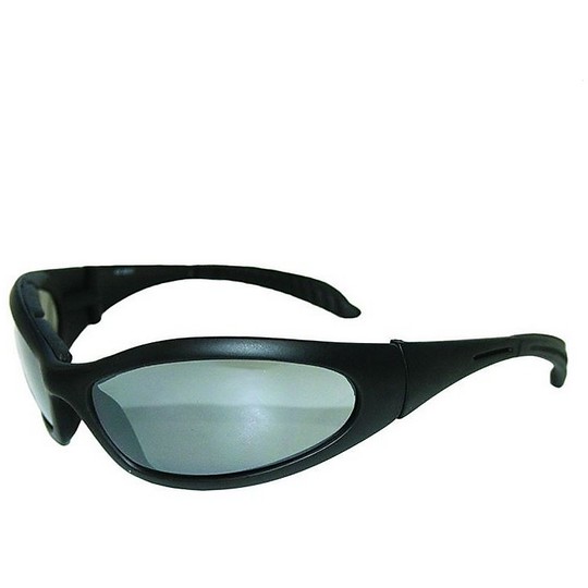 Technical glasses Moto Sports Baruffaldi Saar Black Smoke Lens and Lens Yellow