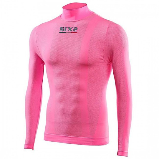 Technical intimate knit Mock Long sleeves Sixs Ts3 Color Pink