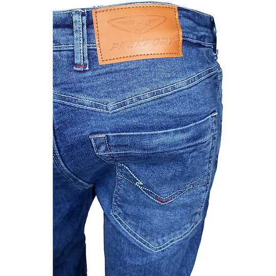 Technical Jeans Pants Prexport FREEWAY Lady With Aramid Fibers