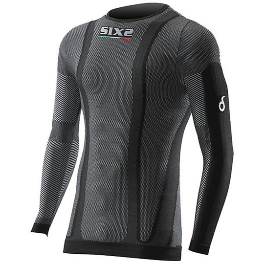 Technical knitted underwear long sleeve Sixs Osmosixs Carbon