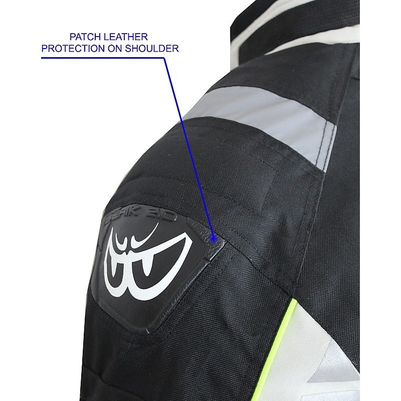 Reflex fabric jacket