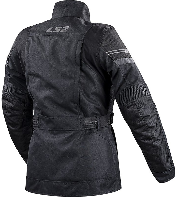 Technical Motorcycle Jacket LS2 Petrol Lady Black Certified For Sale ...