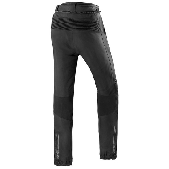 Technical Motorcycle Pants in Gore Tex Ixs Cortez Black Fabric