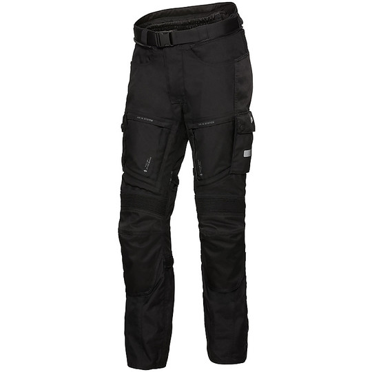 Technical Motorcycle Pants in Ixs Tour Montevideo ST Fabric Black