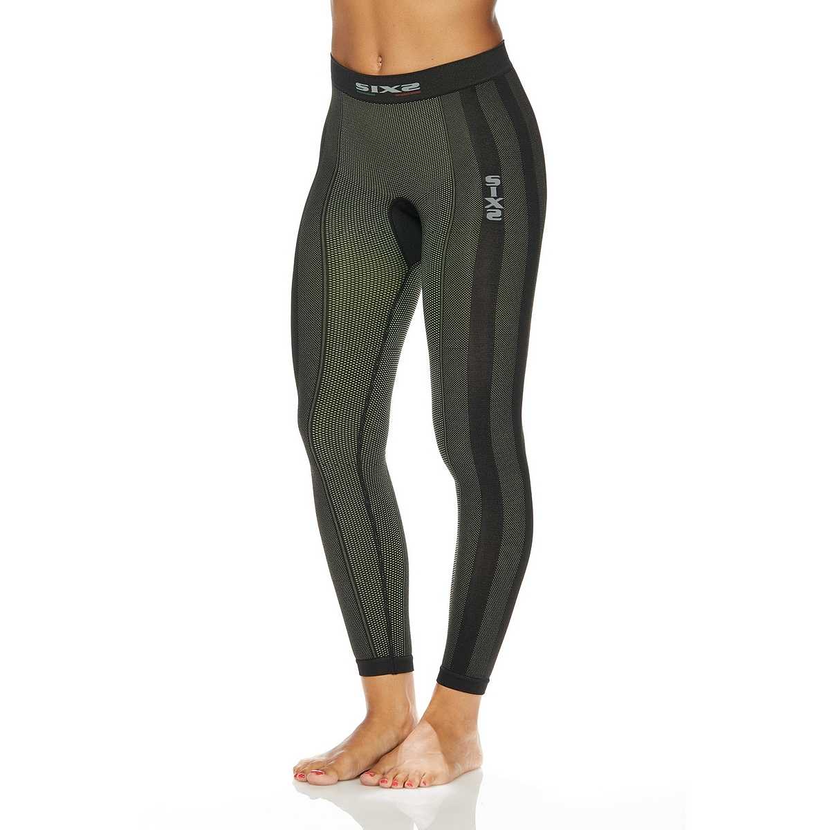 Technical pants Intimates Sixs Leggings Carbon Dark Green For Sale