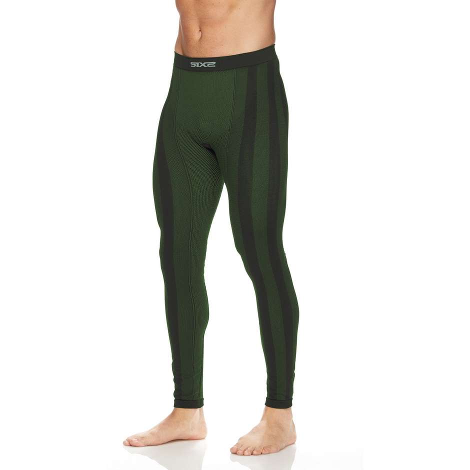 Technical pants Intimates Sixs Leggings Carbon Dark Green