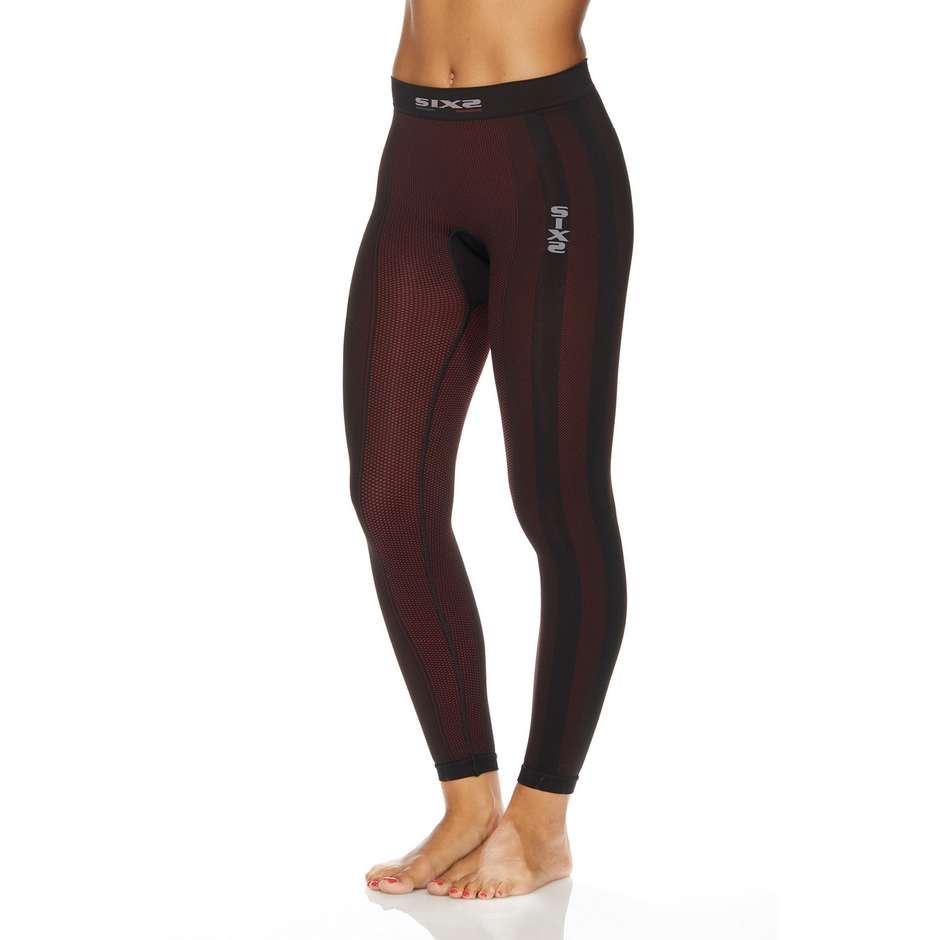 Technical pants Intimates Sixs Leggings Carbon Dark Red