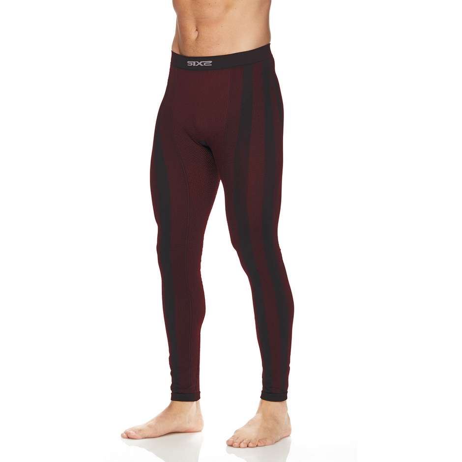 Technical pants Intimates Sixs Leggings Carbon Dark Red