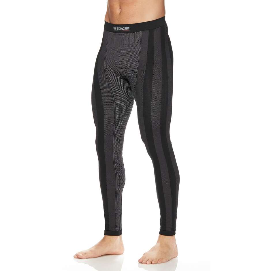 Technical pants Intimates Sixs PNXW Thermal Carbon Black