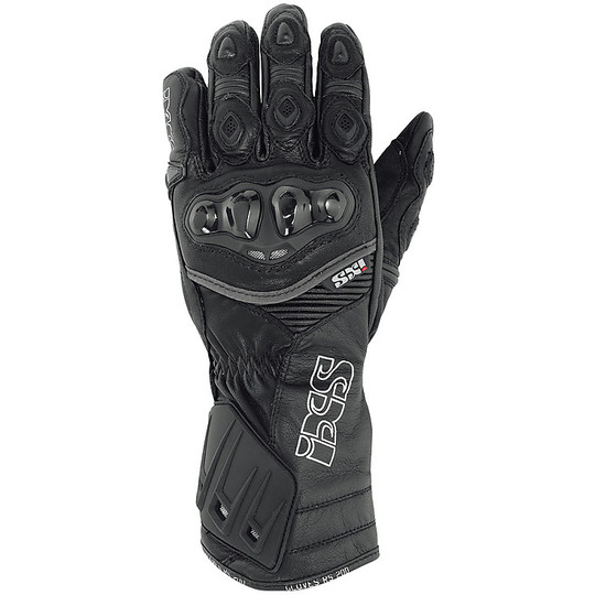 Technical Racing Racing Gloves IXS RS-200 Black Certified With Protections