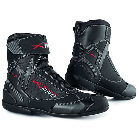 Technical shoes motorcycle boots American Pro Mechanics Black Raincoats ...