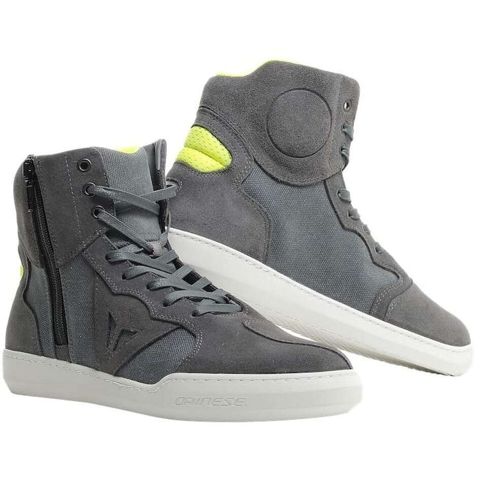 Technical Sneakers Dainese METROPOLIS Anthracite Yellow Fluo