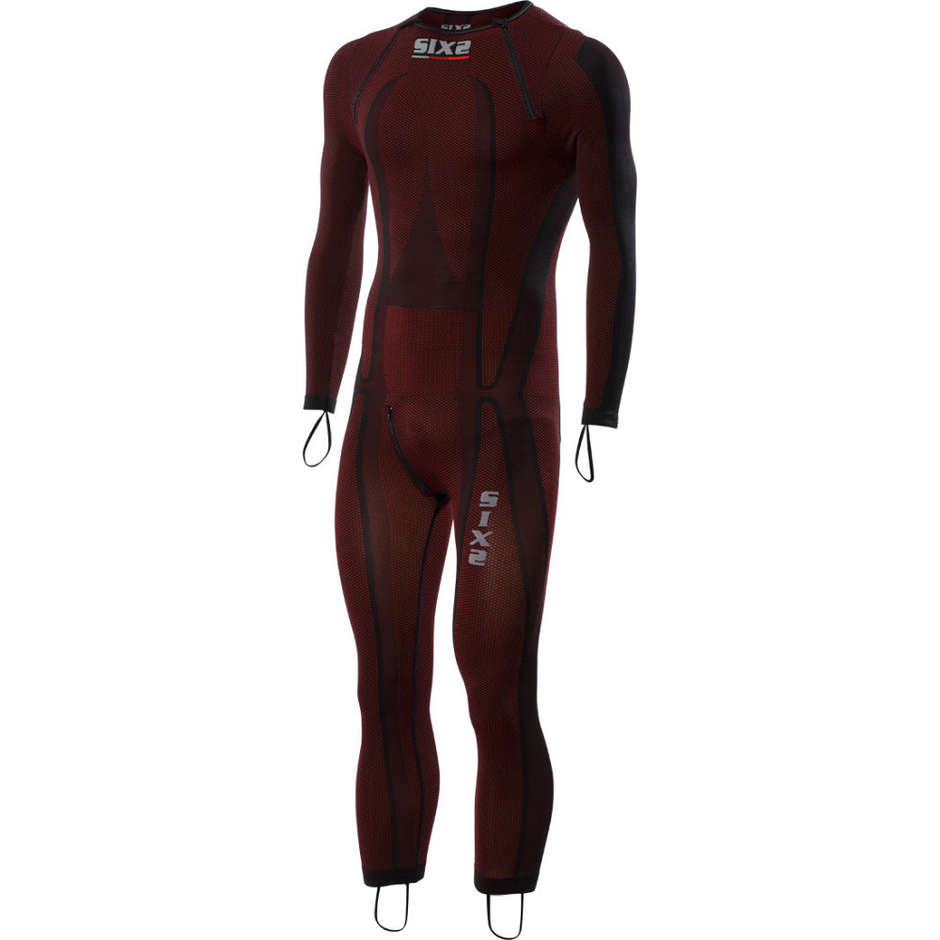Technical undergarment Underwear Integral Sixs Racing Carbon Dark Red