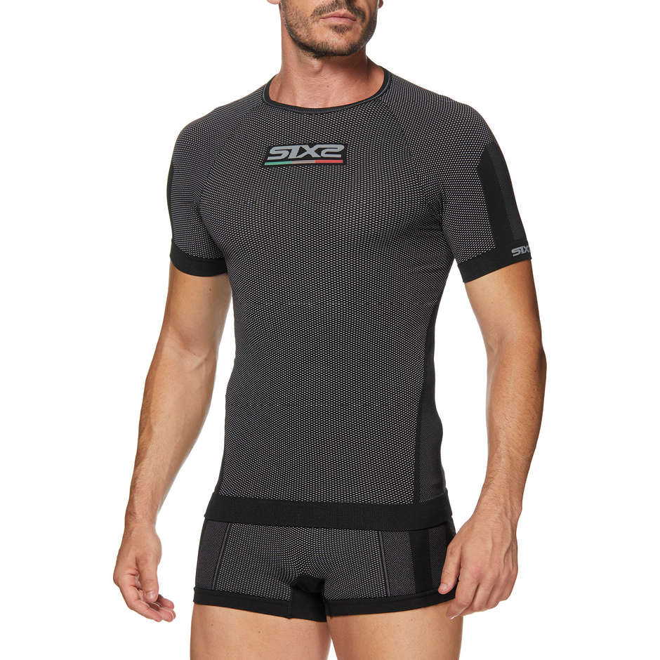 Technical Underwear Shirt MC Sixs TS1 Black