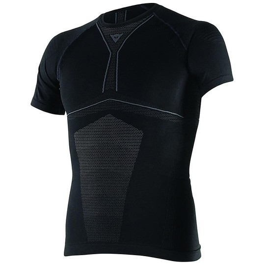 Technische jersey Moto Dainese D-Dry Core-Short Sleeve Tee SS schwarz / anthrazit