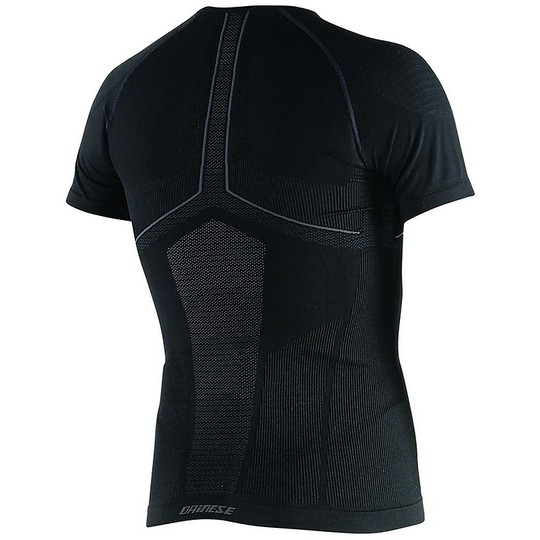 Technische jersey Moto Dainese D-Dry Core-Short Sleeve Tee SS schwarz / anthrazit