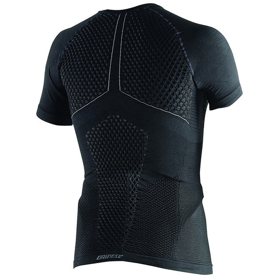 Technische jersey Moto Dainese D-Thermo-Core Short Sleeve Tee SS schwarz / anthrazit