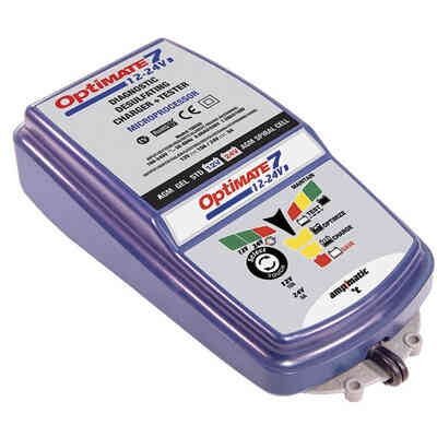 OptiMATE 6 - Select (5A) - Started/Deep Cycle & Power Supply - Desulphating  charger/Maintainer/Tester 12V - Batteries Online