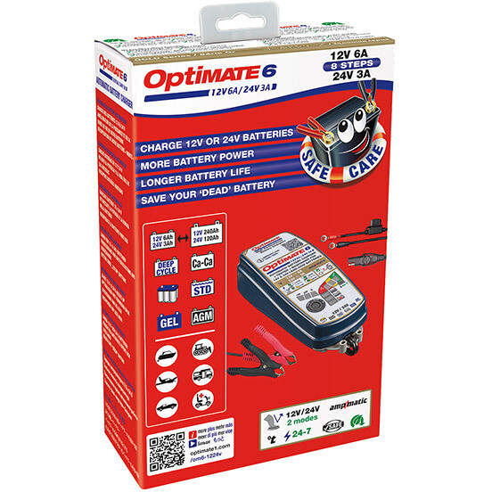 Optimate 5 Start/stop Chargeur de batterie TECMATE TM-220 12V 4A