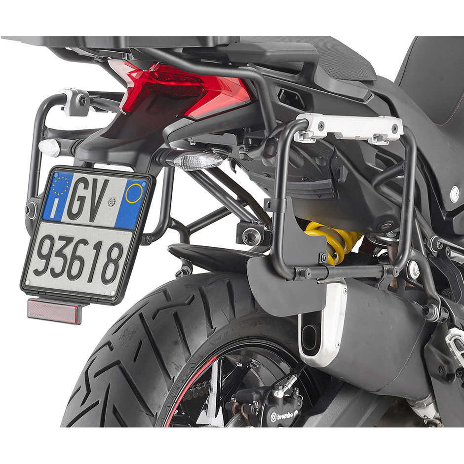 Telaietti Laterali Givi PLOR7412CAM Per Valigie Laterali Monokey Cam-Side Specifici per Ducati Multistrada 950/950s (2019-21); Multistrada Enduro 1260 (2019-21); Multistrada V2 (22-24)